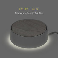 Native Union Eclipse Wood USB oplaadstation Wit