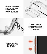 Ringke Fusion iPhone Xs Max hoesje Doorzichtig