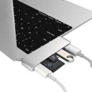 HyperDrive Solo USB-C hub Zilver