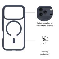 dbramante1928 Grenen MagSafe iPhone 17 Pro Max hoesje blauw