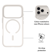 dbramante1928 Grenen MagSafe iPhone 17 Pro Max hoesje wit