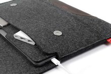 Pack Smooch Hampshire MacBook Pro 14 inch sleeve Grijs