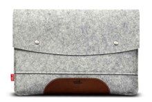 Pack Smooch Hampshire MacBook Pro 14 inch sleeve Lichtgrijs