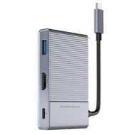 HyperDrive GEN2 6 in 1 USB-C hub Grijs