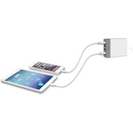MacAlly Home Charger 72 watt 4 poorts oplader Wit