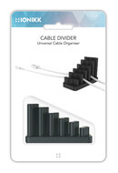 IONIKK Kabel Divider Zwart