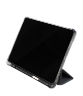 Tucano Satin Folio iPad Air 11 inch hoesje grijs