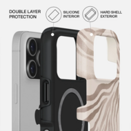 Burga Tough MagSafe iPhone 17 Pro hoesje lustre