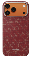 Pitaka Ultra Slim MagSafe iPhone 17 Pro Max hoesje gold red