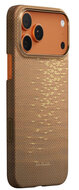 Pitaka Ultra Slim MagSafe iPhone 17 Pro hoesje golden tint