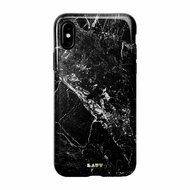 LAUT Huex Marble iPhone Xs Max hoesje Zwart