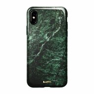 LAUT Huex Marble iPhone Xs Max hoesje Groen