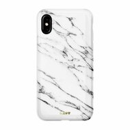 LAUT Huex Marble iPhone Xs Max hoesje Wit