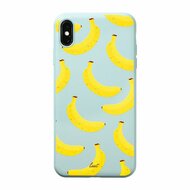LAUT Tutti Frutti  iPhone Xs Max hoesje Banaan