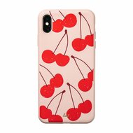 LAUT Tutti Frutti iPhone Xs Max hoesje Kers