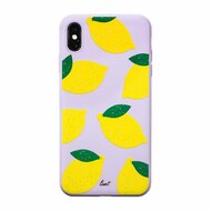 LAUT Tutti Frutti iPhone Xs Max hoesje Limoen