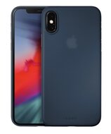 LAUT SlimSkin iPhone XS hoesje Blauw