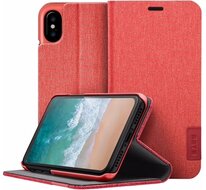 LAUT Apex Folio iPhone X hoesje Rood