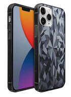 LAUT Diamond iPhone 12 Pro / iPhone 12 hoesje Zwart