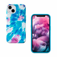LAUT Huex Tie Dye iPhone 13 hoesje Zwart