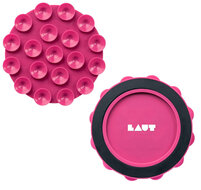 LAUT MagAdd Sticker MagSafe pad met zuignap roze