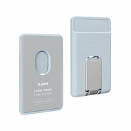 LAUT Flexi Prop MagSafe wallet portemonnee hoesje lichtblauw
