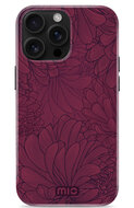 MIO MagSafe iPhone 16 Pro hoesje Berry Blooms
