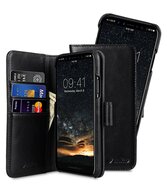 Melkco Alphard 2 in 1 iPhone X hoesje Zwart