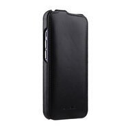 Melkco Leather Jacka iPhone 13 Pro Max hoesje Zwart