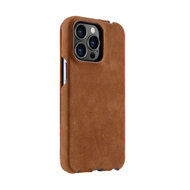 Melkco leren Jacka iPhone 14 Pro Max hoesje bruin