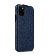 Melkco Leather Jacka iPhone 11 Pro hoesje Blauw