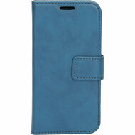 Mobiparts Classic Wallet iPhone 12 mini hoesje Blauw