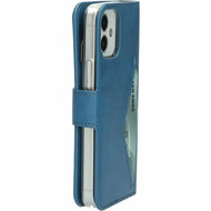 Mobiparts Classic Wallet iPhone 12 mini hoesje Blauw