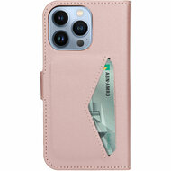 Mobiparts Classic Wallet iPhone 13 Pro hoesje Roze
