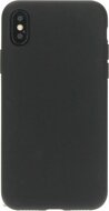 Mobiparts Silicone iPhone XS / X hoesje Zwart 
