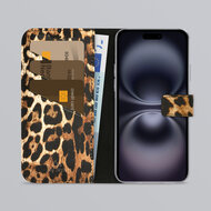 My Style Flex Wallet iPhone 16 hoesje lepoard
