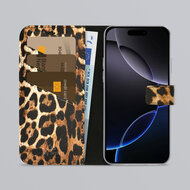 My Style Flex Wallet iPhone 16 Pro hoesje leopard