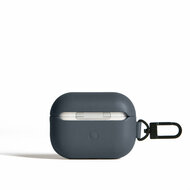 Mujjo Echelon leren AirPods Pro 3 hoesje basalt
