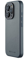 Mujjo Leather MagSafe iPhone 16 Pro Max hoesje maiza blauw