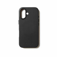 Mujjo Full Leather iPhone 17 hoesje zwart
