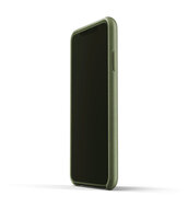 Mujjo Leather Wallet iPhone XS Max hoesje Groen