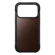 Nomad Rugged Horween Leather iPhone 17 Pro Max hoesje bruin