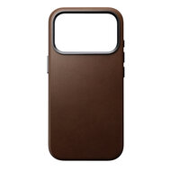 Nomad Traditional Leather iPhone 17 Pro Max hoesje zwart
