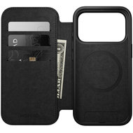 Nomad Modern Leather Folio iPhone 17 Pro hoesje bruin