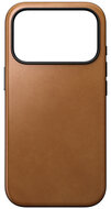 Nomad Modern Leather iPhone 17 Pro hoesje tan
