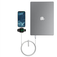 Nomad Universal USB-C kabel voor Apple Watch wit