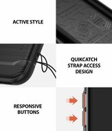 Ringke Onyx iPhone Xs Max hoesje Zwart