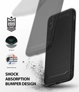 Ringke Onyx iPhone Xs Max hoesje Zwart
