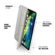 Pipetto Origami TPU iPad Pro 11 inch 2020 hoesje Zilver
