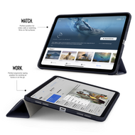 Pipetto Origami iPad Air 11 / 10,9 inch hoesje donkerblauw